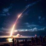 SpaceX Launches Rocket from Vandenberg Space Force Base