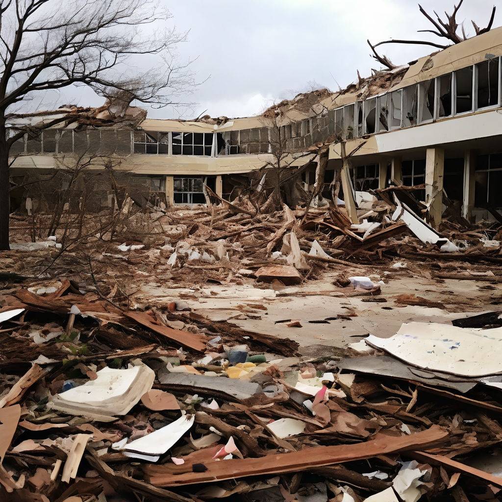 Sulphur, Oklahoma Schools Reel from EF-3 Tornado Damage