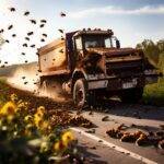 TractorTrailer Carrying 15 Million Bees Overturns in Central Maine