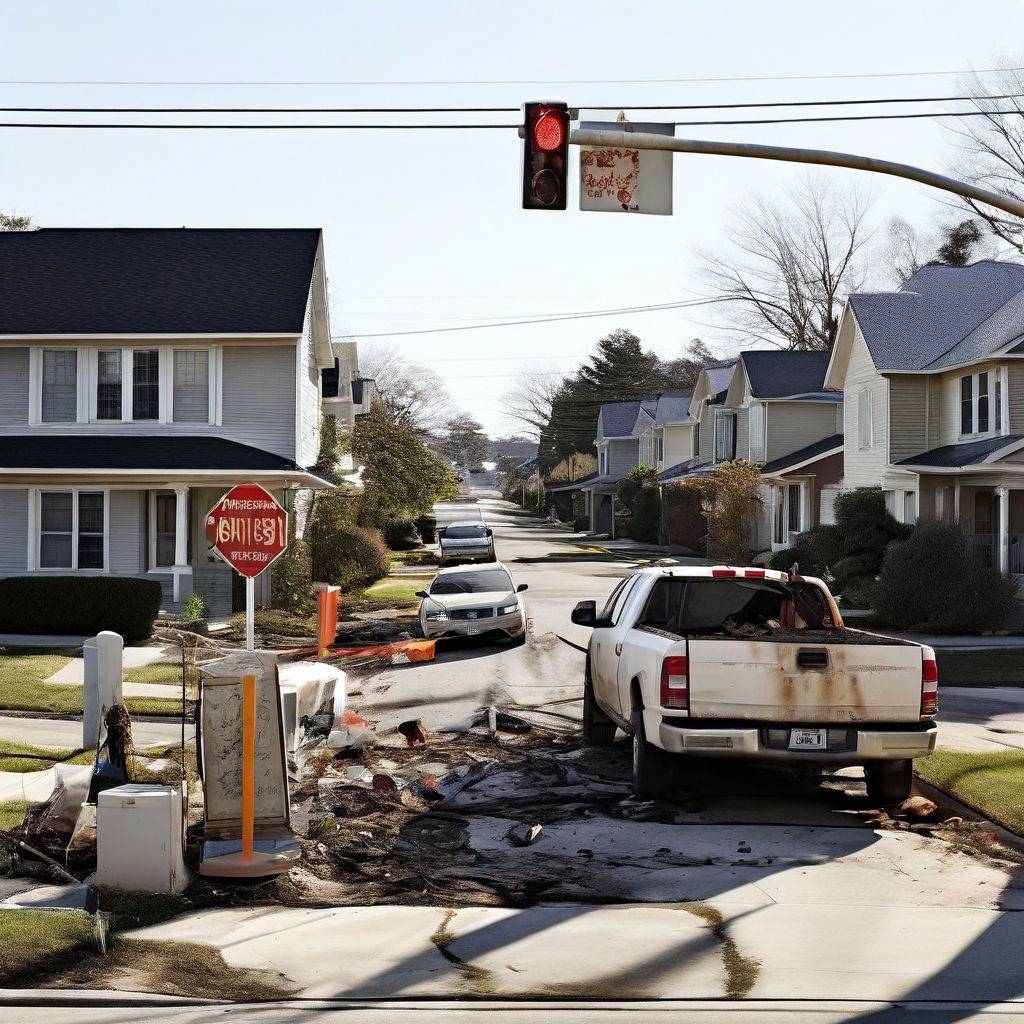 Traffic Chaos in Terrace Brook Neighborhood as Drivers Crash into Homes to Avoid Red Lights