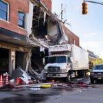 Truck Crashes into Building in Sulphur Springs Indiana