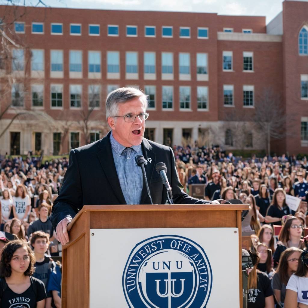 UT President Jay Hartzell Defends Decision to Call State Troopers Amid Protests