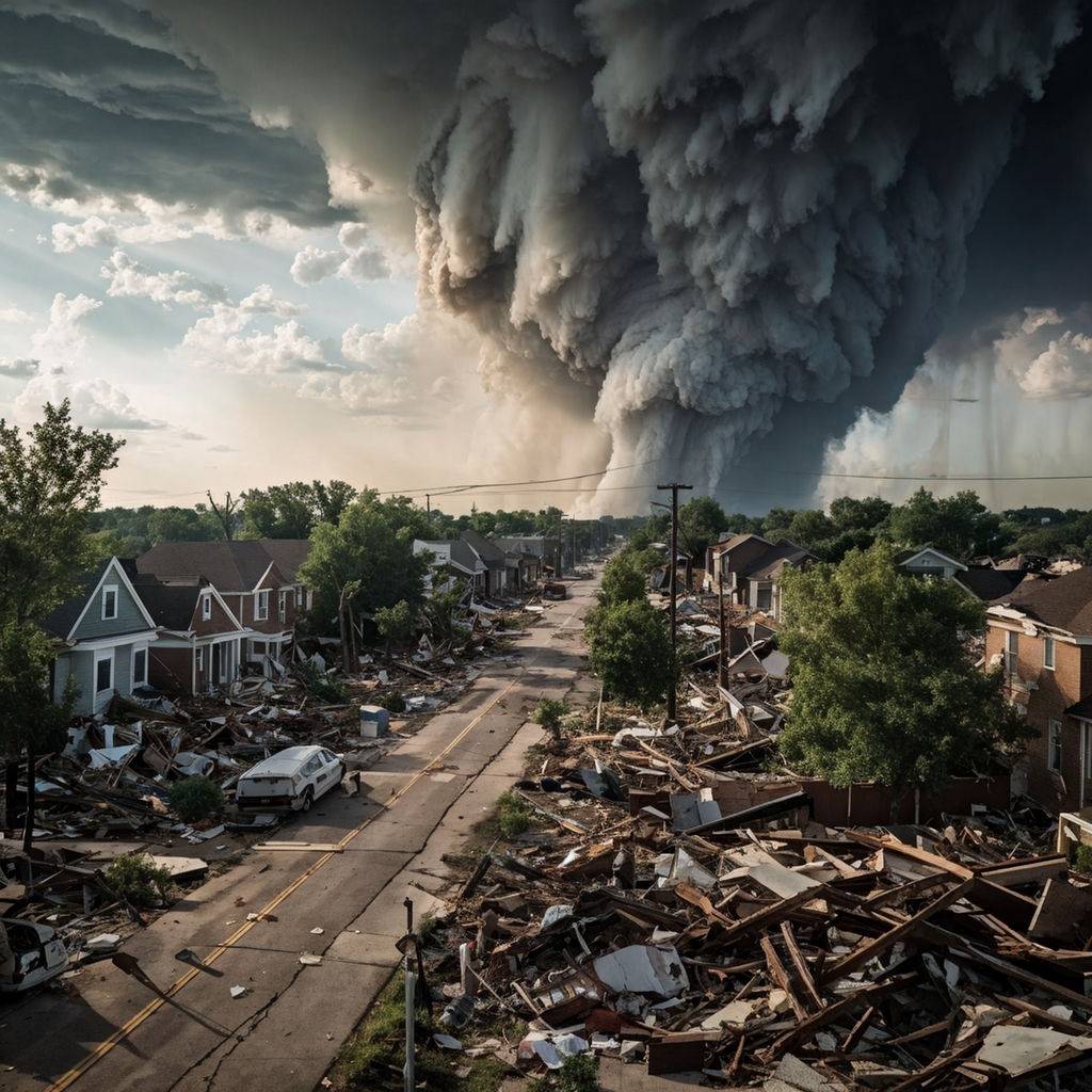 Westmoreland, Kansas: EF-3 Tornado Strikes, Leaving Devastation