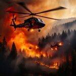 Wildfire Continues to Rage in Tonto National Forest Prompting Ongoing Battle