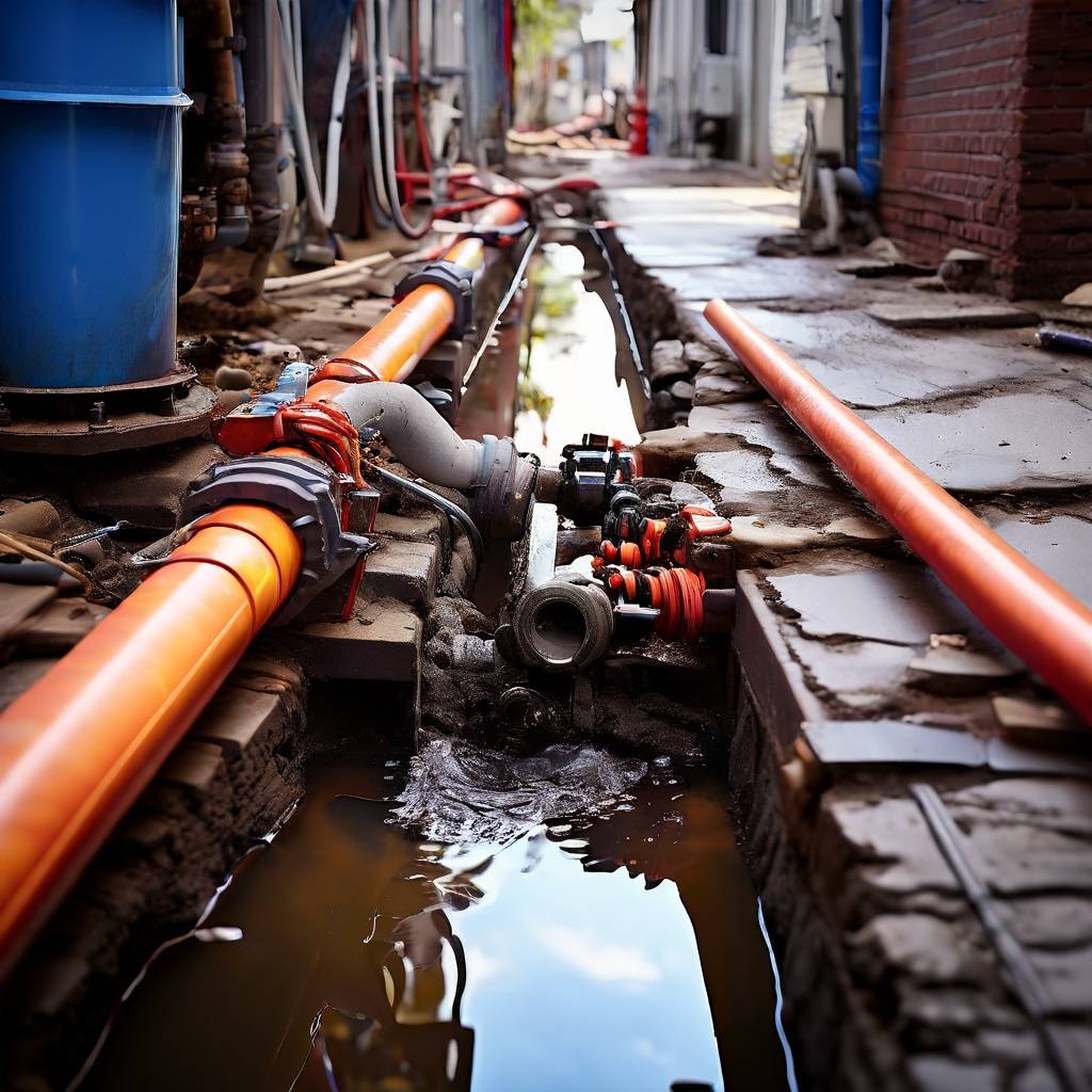 Austin Water Repairs Leaking Pipe, Distributes Water Bottles