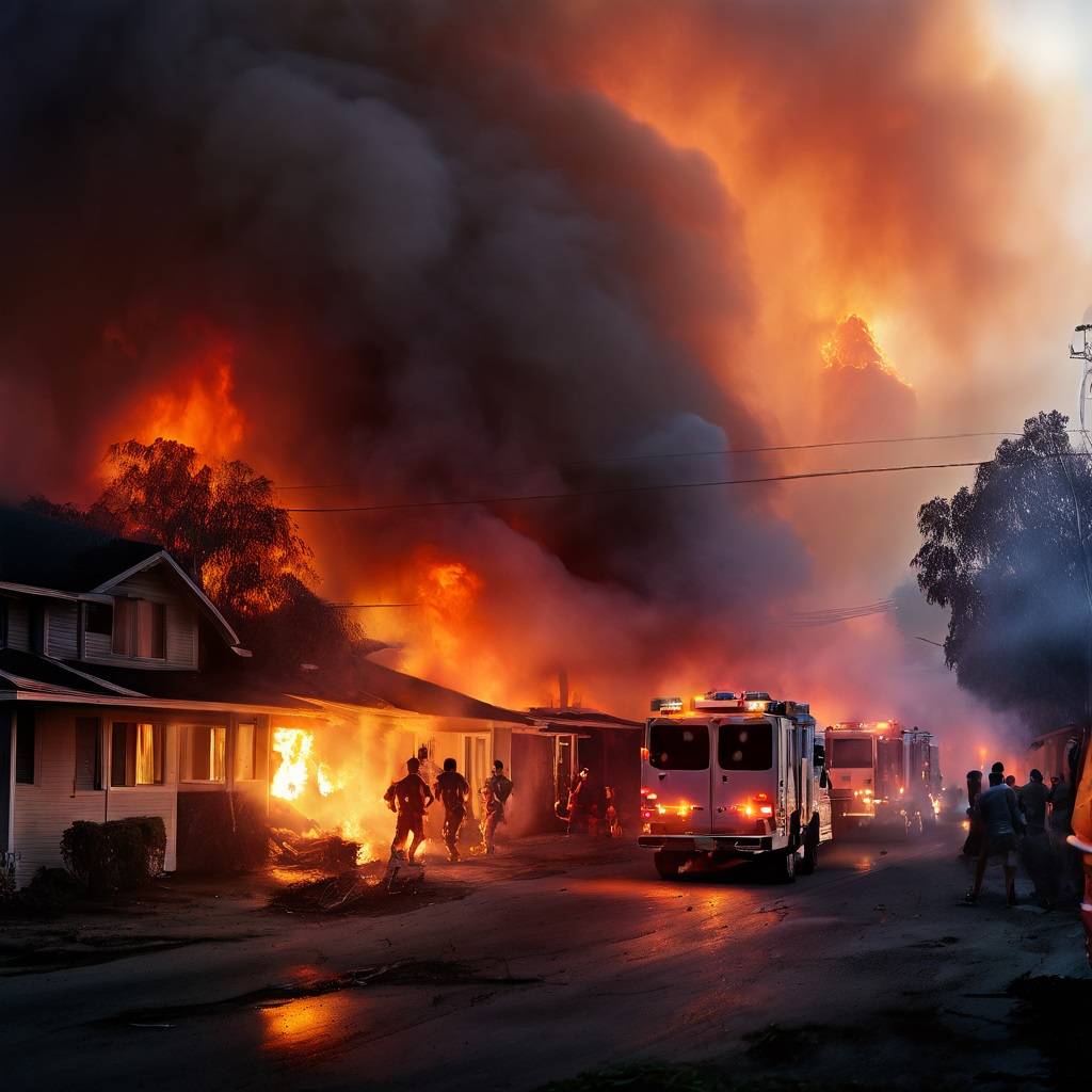 Fire Engulfs Multiple Mobile Homes in West Phoenix