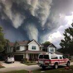 Lightning Strike Causes House Fire in Keller Texas