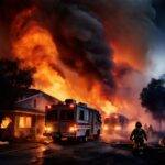 Multiple Mobile Homes Burn in West Phoenix Fire