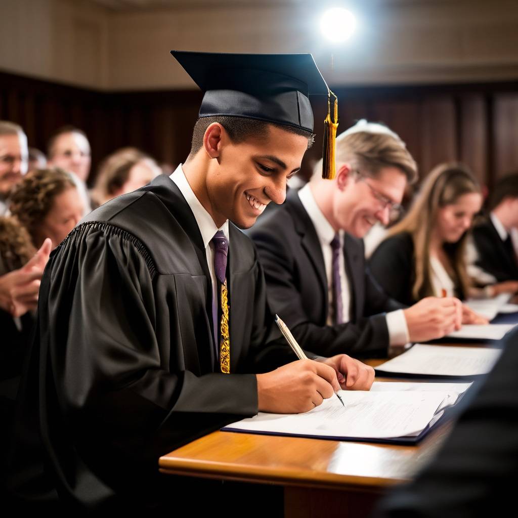 Philadelphia Fraternity Celebrates College Signing Day for Graduates