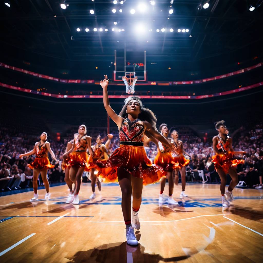 Fieldcrest Dance Team Headlines Chicago Sky Halftime Show