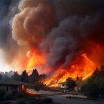 Wildfire Forces Evacuations and Road Closures near Wickenburg AZ