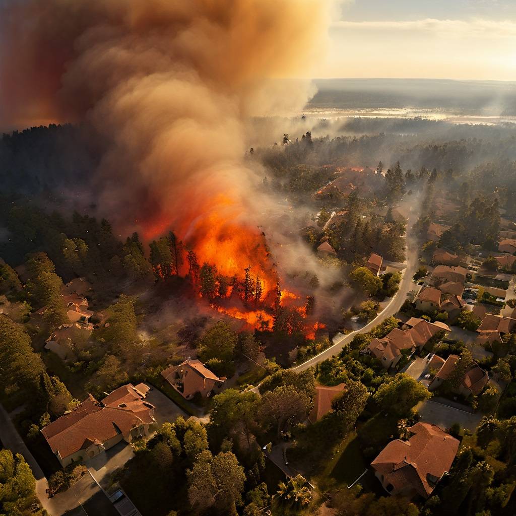 Rose Fire Forces Evacuations and Road Closures near Wickenburg