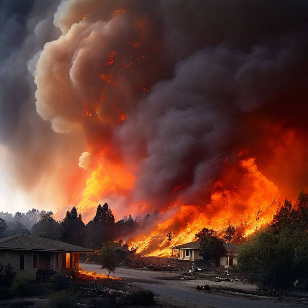 Rose Fire Prompts Evacuations and Closures near Wickenburg