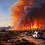 Wildfire Threatens Wickenburg AZ Evacuations Ordered Homes Destroyed