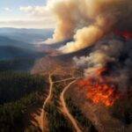 Wildfires Prompt Road Closures and Evacuations in Ruidoso New Mexico