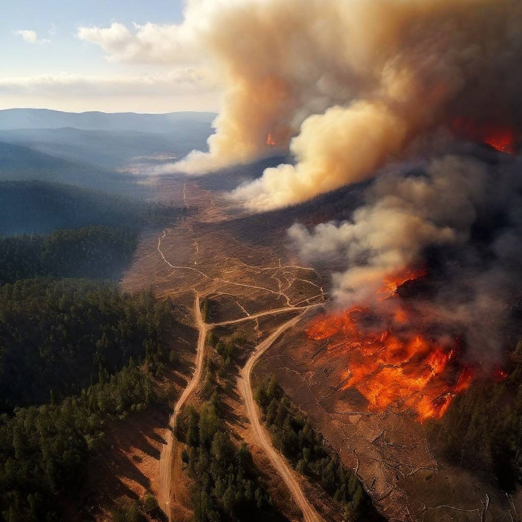 Ruidoso Wildfires Prompt Evacuations and Road Closures Update